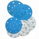 Hook Loop Discs Polishing Blue Film Abrasive Sanding Pad for Long-Lasting Polishing