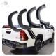 Simple ODM Car Fender Flares Double Cab Pocket Style For Toyota Revo 2015-2018