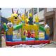 Customized Cartoon Inflatable Toddler Playground With Durable PVC Tarpaulin