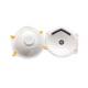 Adjustable Nosepiece Respirator Filters Mask Easy Breathing With Soft Nose Foam
