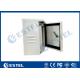 IP55 Single Wall Pole Mount Enclosure Cabinet Small Metal Box One Front Door