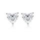 Beautiful Heart Shape Design 18k Lab Grown Diamond Earrings Jewelry Fashion Heart shape 1ct diamond Earrings