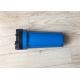 10 Inch Single O Ring Blue Water Filtration Housing With Air Release Button