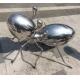 Polished Metal Animal Sculptures Ant Sculpture Stainless Steel For Plaza Decoration