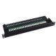 Professional 110 IDC / Krone IDC Cat3 Patch Panel , 25 / 50 Port Voice Patch Panel 6P4C