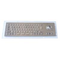 Water resistant PS2 , USB  Industrial Keyboard With Trackball numberic keypad and Fn keys