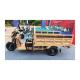 USA Market 3-Wheel Adult Cargo E-Tricycle with 1 Passenger and Maximum Speed of 50-70Km/h