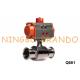 Sanitary Stainless Steel Tri Clamp Ball Valve With Pneumatic Actuator
