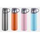 stainless steel thermos flask with cups
