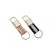 Canvas Strap Metal Keychain Holder Small Metal Snap Hook Key Ring