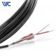 Strand Or Solid K Type Thermocouple Extension Wire/Compensation Wire With PFA Insulated PFA Sheath