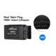 Durable Android Car Scanner Konnwei KW910 Obd2 Bluetooth Elm327 FCC CE Rohs Approval