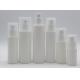 15ML 30ML 50ML 80ML 100ML 120ML frosted white  round empty plastic cosmetic pp airless pump bottle wide nozzle