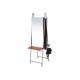 Double Side Wood Salon Mirror Station With LED Light , 185cm Height
