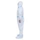 Non Irritating Disposable Protective Suit , Lightweight Disposable Coveralls