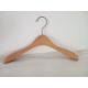 natural  beech wooden hanger for shirt