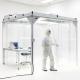 Simple 220V 50HZ Modular Cleanroom Systems With Anti Static Curtain