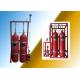 30MPa IG541 Inergen Gas Fire Suppression System For Minimal Damage