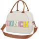 Personalized Preppy Lunch Bag for Adults with Adjustable Shoulder Straps