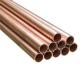 Cu ≥99% 1/4-7/8 Copper Tube Pipe Uninterrupted 0.3-3mm For Industrial