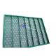 Mesh Cloth Brandt 304 And 316 Brandt Shaker Screens with Rubber For NOV Shakers