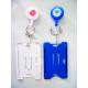 Personalised Plastic Name Tag Holders , Yoyo Badge Holder With BSCI