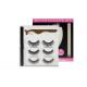 Wholesale Magnet False Mink Eyelash Set Lash Eyeliner Magnetic Eyelashes With Tweezers OEM / ODM Accepted