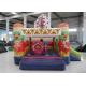 Inflatable India mini bouncer combo multi play classic inflatable mini jumping house with small slide kids bouncy house