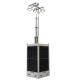 6m Mast Mobile Surveillance Unit Cube Mobile Lighting Tower With Solar Panels