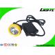 Cree Source LED Mining Light IP68 10000lux 6.6Ah Battery With Silicon Button
