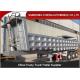 Tri Axle Hydraulic Dump Trailer , Steel Dump Trailers For Cargo Transprtation