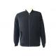 Fashion Mens Polyester Bomber Jacket Black Color XS S M L XL XXL Size TWS8274