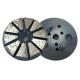 Diamond Grinding Discs Round Plate Vecro Backed for Polishing Concrete floor
