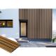 Walnut Hotel Composite Exterior Cladding 219x26mm Anti UV No Crack