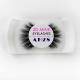 Long 3D Real Mink Eyelashes Customized Thickness Ultra Soft Feeling