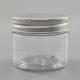 50ml Body Scrub Bath Salt Plastic Clear Cosmetic Jars