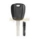 FIAT Transponder Auto Car Keys Shell Black Color SIP22 Blade For Locking Car Door