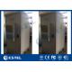 38U SGCC Outdoor Telecom Cabinet 19'' Rack IP55 Protection Level Floor Mount