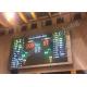 Full Color P10 LED Scoreboard Display 1R1G1B Pixel Configuration 3 Years Warranty