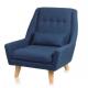 modern home upholstered chaise chair furniture