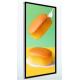 Wall Mounted Advertising Touch Screen Panel Size 65 Multi Window