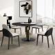 Luxury Italian Dinner Dining Table And Chairs 6 Luxury Dinning Chairs Modern Marble Dining Room Furniture Table