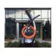 Large Contemporary Stainless Steel Metal Sculpture For Building Entrance