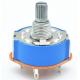 25mm Diameter Band Rotary Switch With Blue Dust Cover Used For Electric Appliance And Transducer