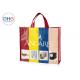 Grocery Stores Custom Non Woven Tote Bags Light Weight Color Silk Screen Printing
