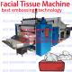 High Speed Automatic Box Drawing Face Tissue Machine With Full Embossing And Edge Embossing