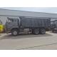 Black SINOTRUK HOWO Tipper Dump Truck LHD 6X4 371HP New Howo E7 Cab