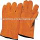 Reinforced double palm Wing thumb index finger Leather Driver Gloves / Glove