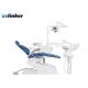 Personal Glass Spittoon Dental Chair With Light LED Sensor Noiseless Curing