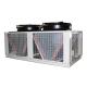 Separated Type Air Condenser Cabinet Water Chiller Convenient Air Cooling Fin On the Rooftop And Chiller Unit Inside